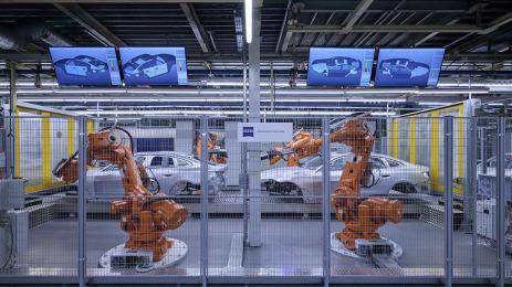 завод BMW Мюнхен роботи
